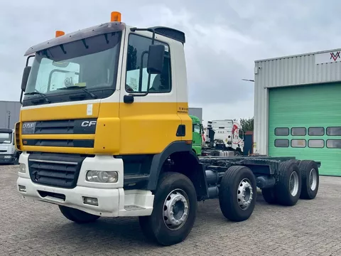 DAF CF 430 8x4 full SPRING! BIG AXELS ! MANUAL 16 GEARS, PTO